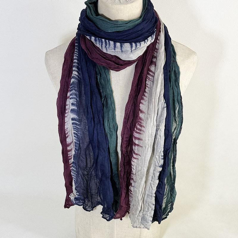 Women's Cotton and Linen Scarf Fashionable and Versatile Temperament Scarf Warm and Soft Scarf