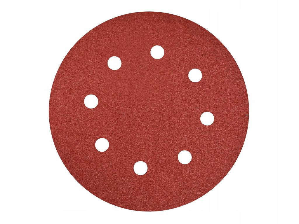 Dedra Abrasive Discs With Holes 180 120 5 Pcs