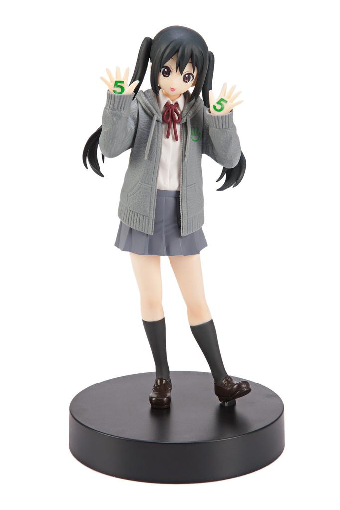 K-ON 5th Anniversary Nakano Azusa Figure K-ON SQ Figure Anime Prize Banpresto