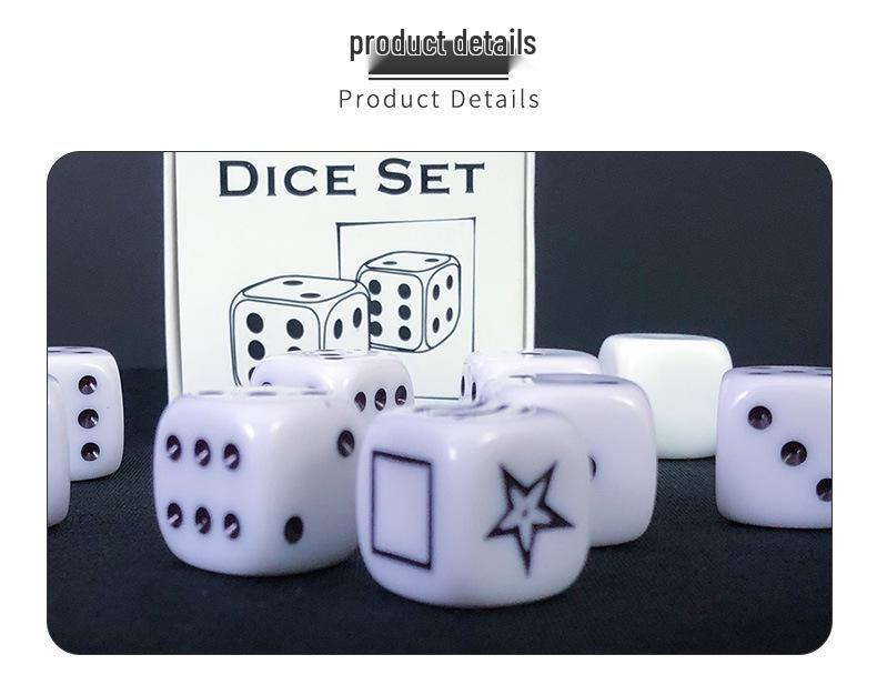 Mind ESP Force Dice Set: Magic Props for Close-Up Magic and Nails Tap Tricks