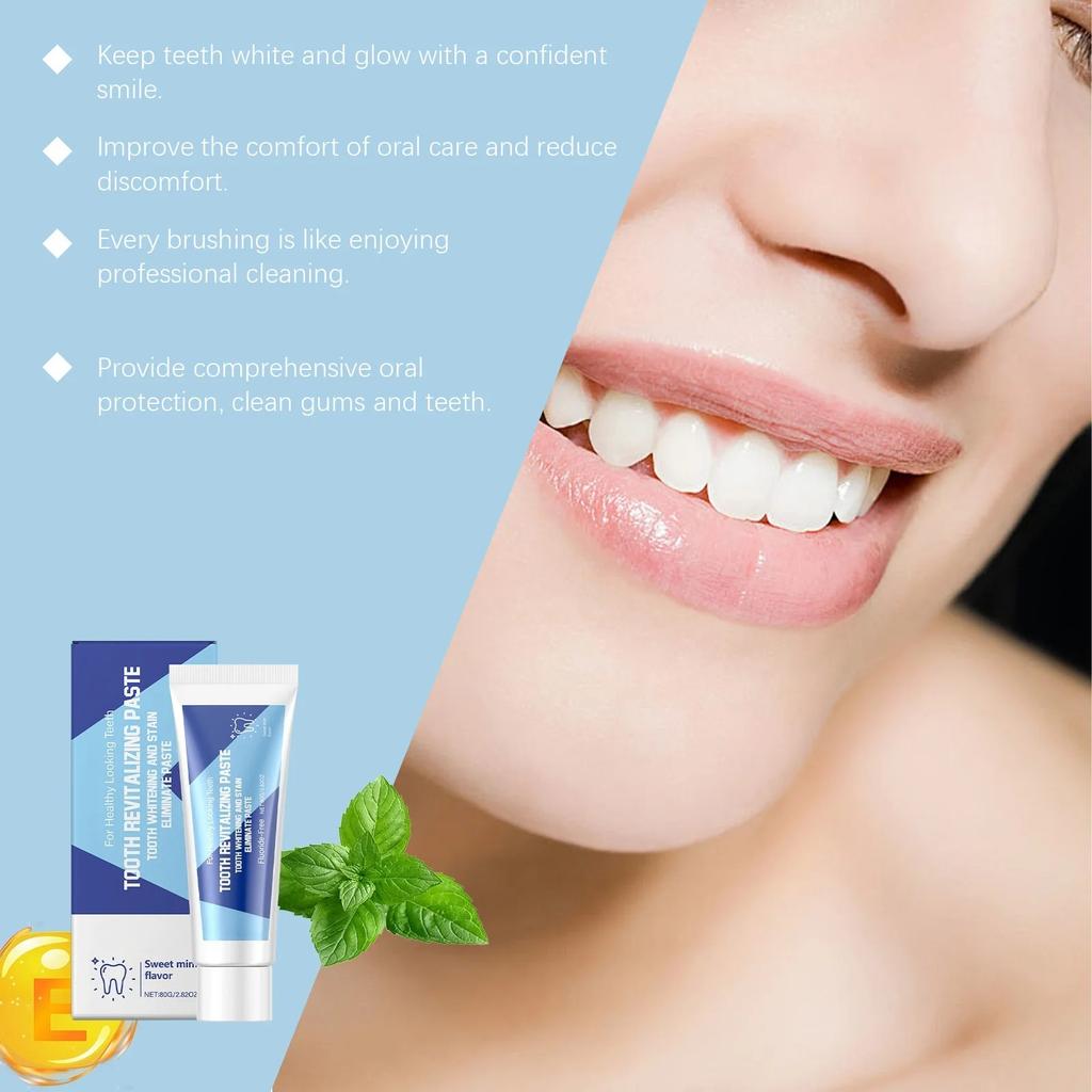 Deep Cleaning & Whitening Toothpaste, Teeth Stain Removal, Tartar Control, Fresh Breath, Oral Health Maintenance