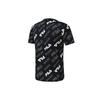 Fila Letter Logo All Over Print Round Neck Sports Knit Short Sleeve T-Shirt Men Tops A11M311103F-ZA