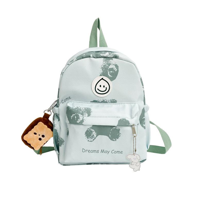 Korean Version of Soft Girl Style Cute Girl Backpack Small Lightweight Crossbody Bag for Going Out Shopping Versatile Casual Bag