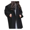 Fashion Women Pocket Long Sleeve Cardigan Casual Loose Sweater Tops Trench Coat