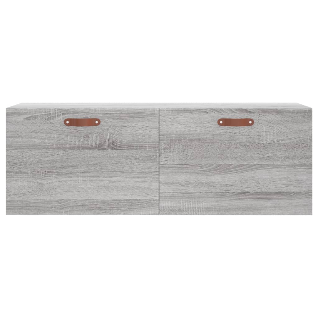 Wall Cabinet Gray Sonoma 100 x 36.5 x 35 cm Particleboard