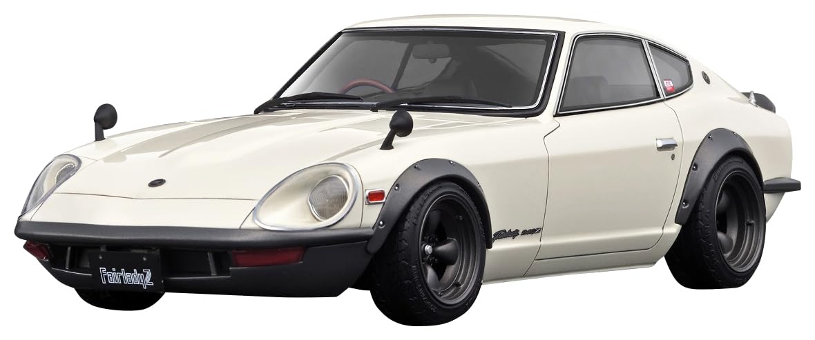 модель для сборки масштаб Nissan Fairlady 240ZG готовая IG3722 TK.Company 1/18 (HS30) Белый, продукт,