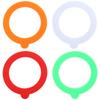 Regular Mouth Leak-proof Replacement Airtight Sealing Rings Rings Seals Mason Jar Gaskets