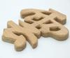 Wood Carving Cloud (Lettering) No. 342, Wooden, 9.5cm x 9.5cm, Carved Letters, Shinto Shrine, Naamukuma-chan Kobo