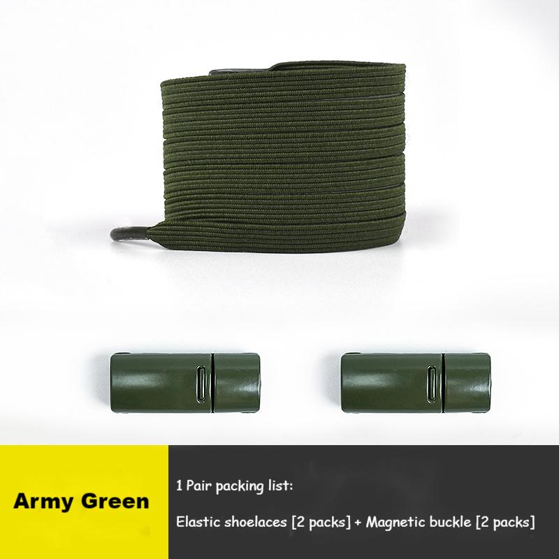 Magnetic Lock Laces without ties Sneakers for Shoelaces Elastic No Tie Shoe laces Kids Adult Quick Shoe lace Rubber Bands