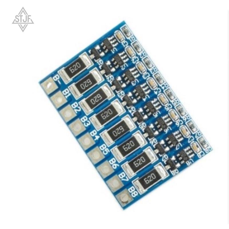 STJF 3S 4S 5S 6S 7S 8S 4.2V Balance Function Protection Board 68mA Li-ion Lipo Battery Lithium 18650 Batteries Balanced