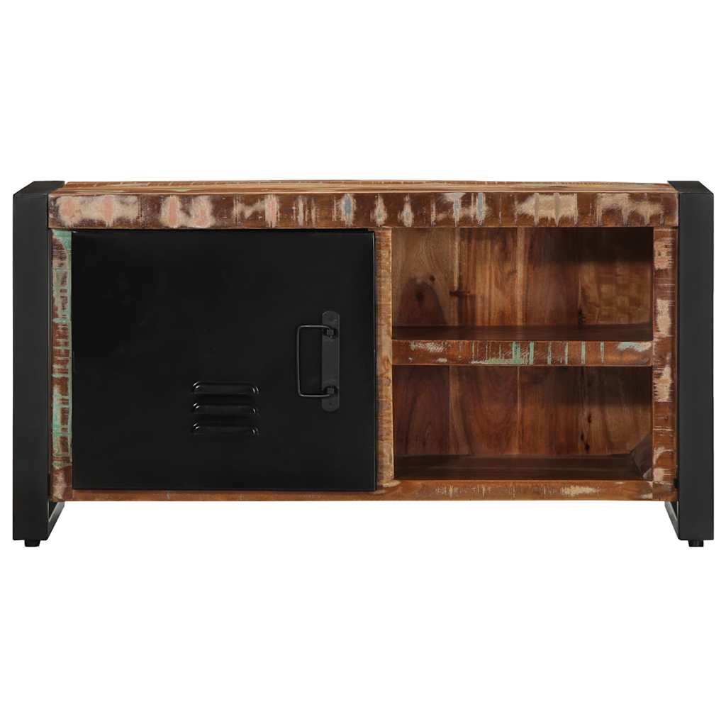 Szafka Rtv 80X30X40 Cm Drewno Lite Odzyskane