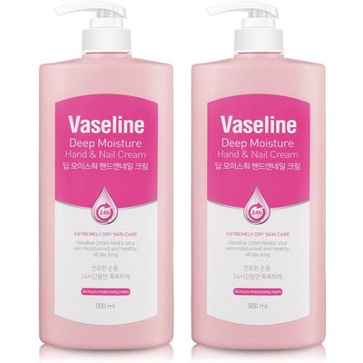 Βαζελίνη 24h Deep Moisture Hand & Nail Cream, 2 τεμάχια, 500ml κορεατικά καλλυντικά
