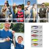 Bait Tail Spinner Fishing Lures Kit Artificial Metal Spoon Lures Compact Fishing Jig Bait For Freshwater Saltwater Bass Walleye