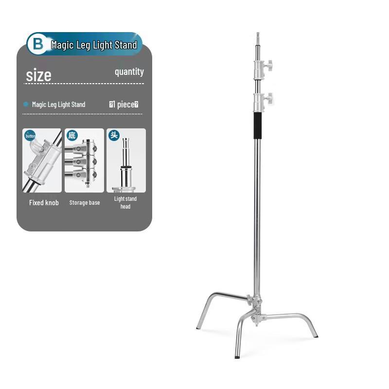 Miaotu Professional Magic Leg Light Stand