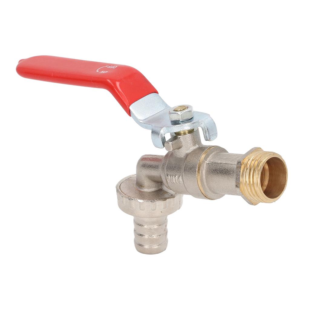 Spülen-Schlauchadapter Ersatz Messing Wasserventil für Haushaltsgebrauch 12in Ausgang 34in Eingang