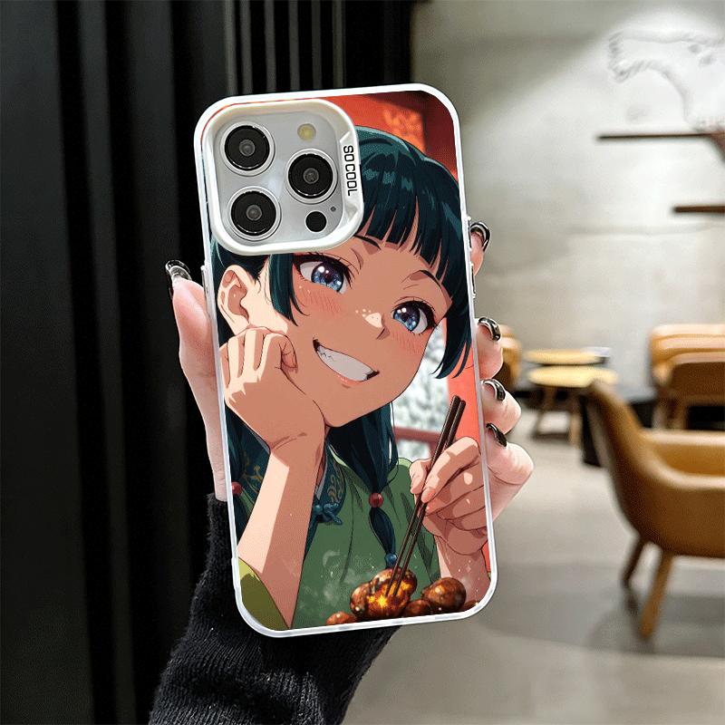 A-Apothecary D-Diaries Anime Soft Phone Case for iPhone 15 16 17 Pro Max 17Air 16E 14 Plus 13 12 Mini Shockproof Cover Back Shel