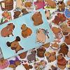 50Pcs Anime Sailor Capybara Stickers Kawaii  DIY Luggage Water Bottle Phone Case Waterproof Cartoon Sticker for Kids Toys