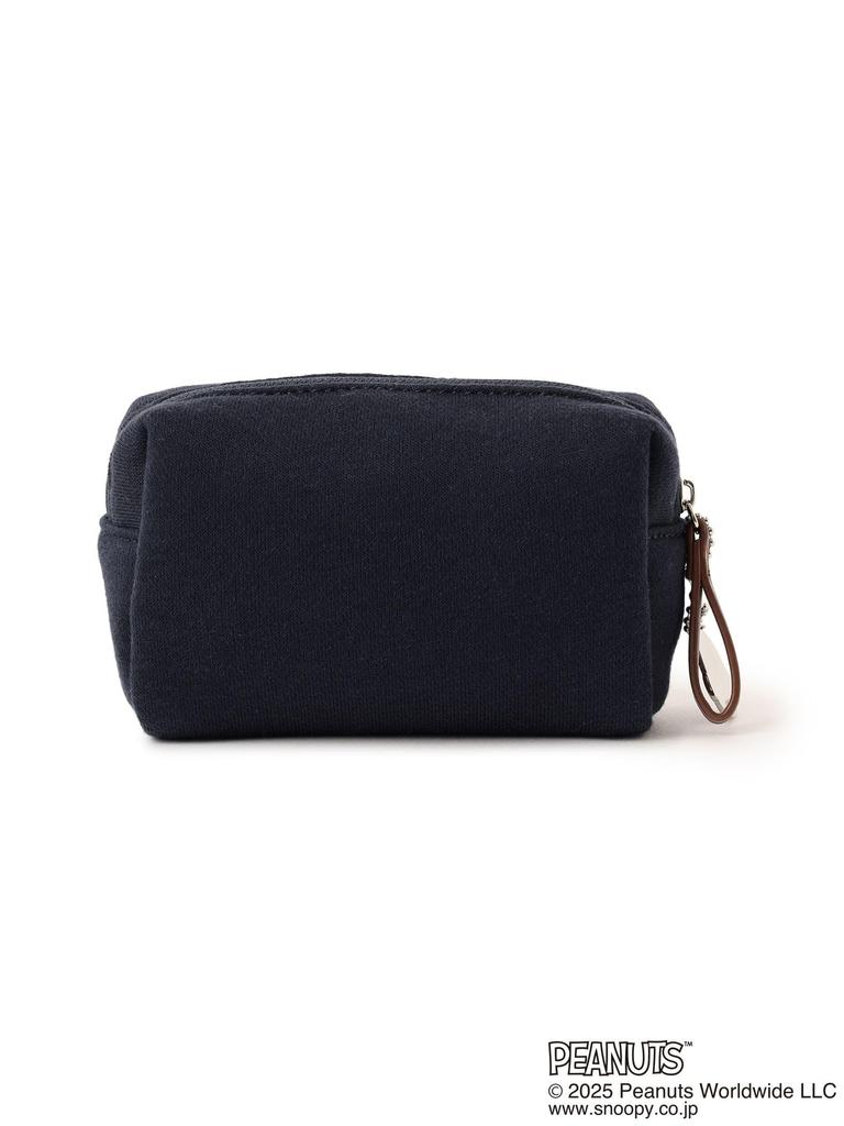 [Beams Golf] S/S TEE PEANUTS Charlie Brown Pouch NAVY -