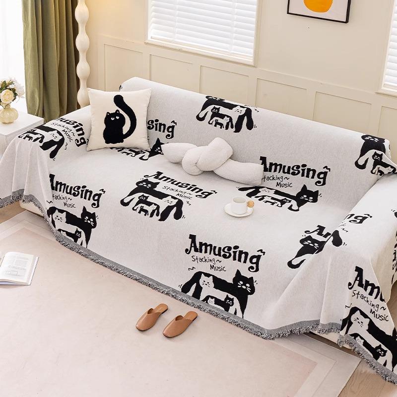 

Sofa towel, sofa blanket, a whole cover 2025 new four-season universal light luxury high-end dust sofa cover 180*130cm