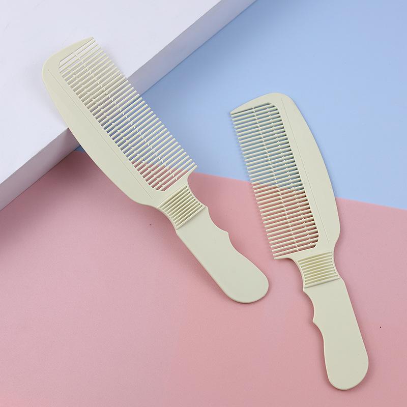 1pcs Shop Professional Hair Clipper Comb Plastic Handle Colorful Hairdressing Tools for Cutting Trimming and Styling