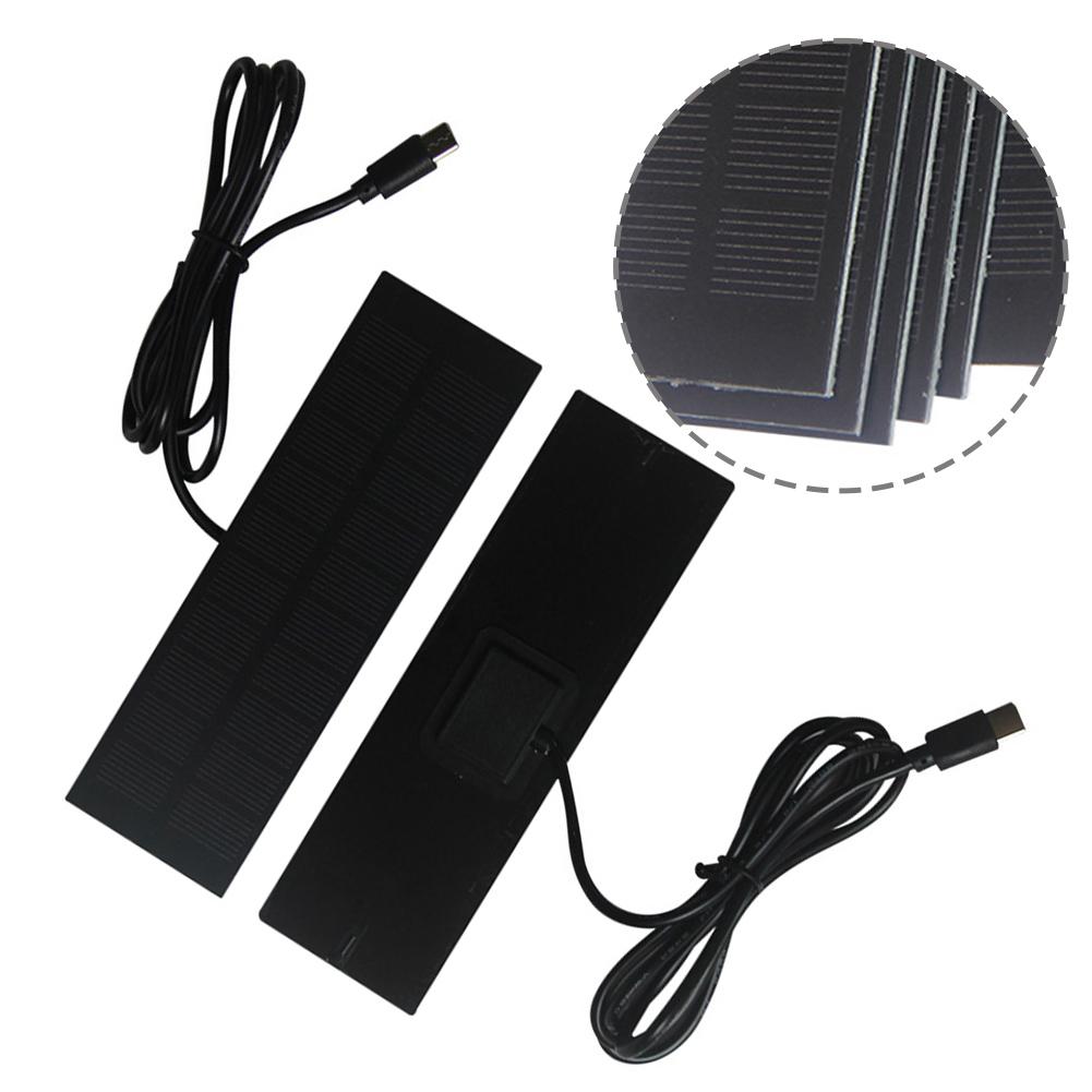 

1W 5V Solar Charging Panel with Type-C Output, Weatherproof for Outdoor Camping, Phone and Battery Charger (148*45*2mm) China Mainland