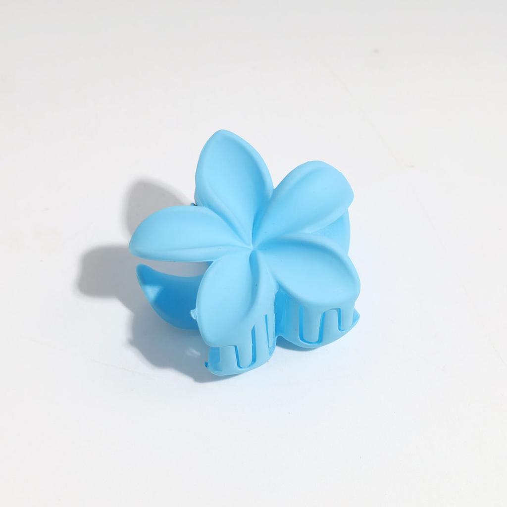 Matte Farbverlauf Blume Haarspange Mädchen Elegant Süßlich Floral Haarspangen Shopping Reise Kopfschmuck Accessoires Strand Haarspangen