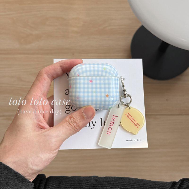 

Sleeves Applicable to Apple 2 Generation Bluetooth Earbuds Case New Arrival Airpods2 Niche Style English Pendant Airpods4 Generation Drop-Resistant Apple Airpods Pro Shell + yellow English pendant