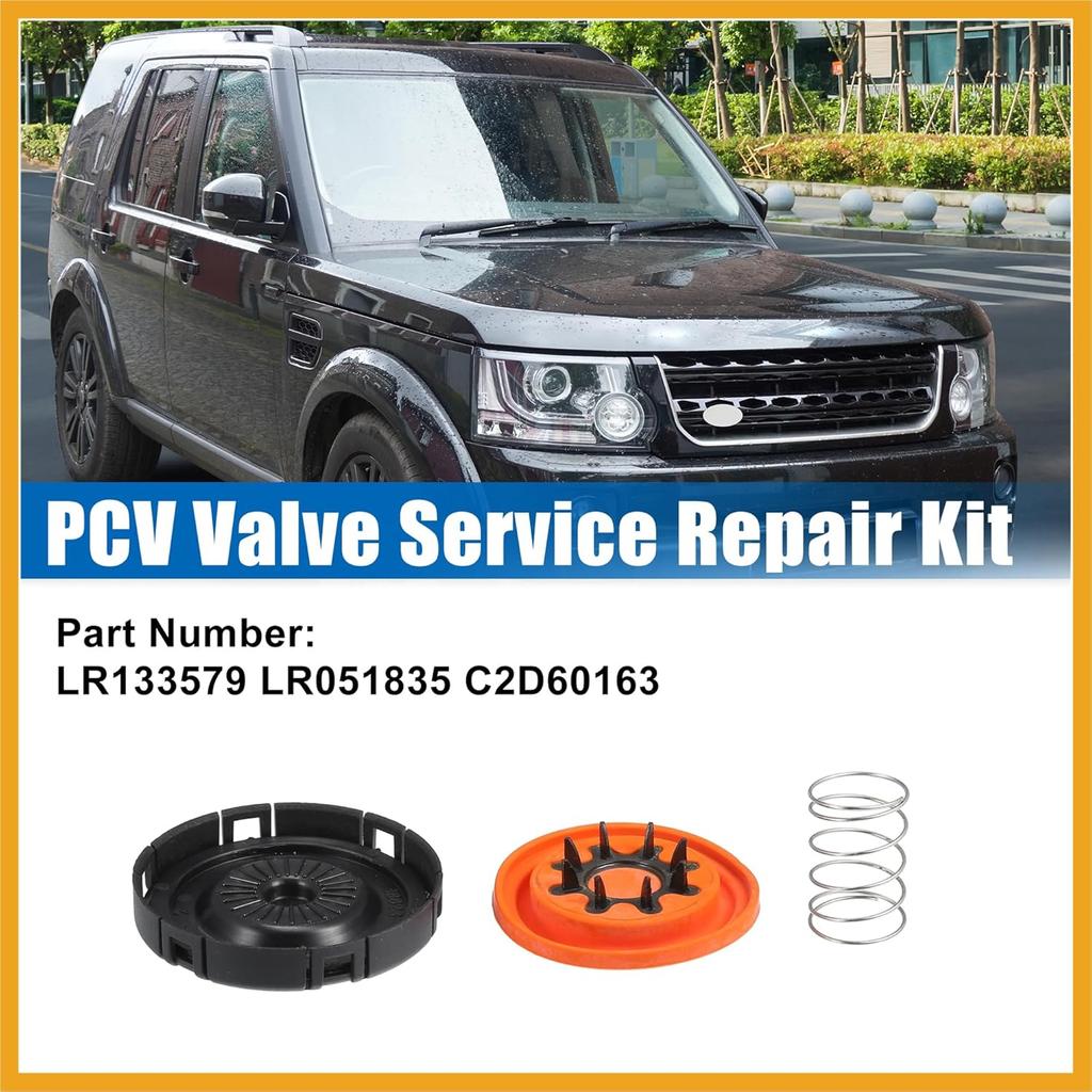 1 Set PCV Valve Service Repair Replacement for Jaguar F-Pace 2016-2022 No.LR133579 Replacement