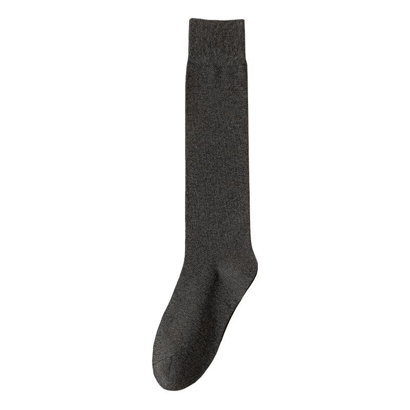Male Autumn and Winter Warm Cotton Pressure Exercise Calf Socks
