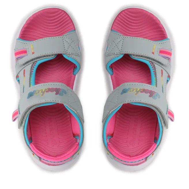 Sandals Skechers Gray Vibrant Mood