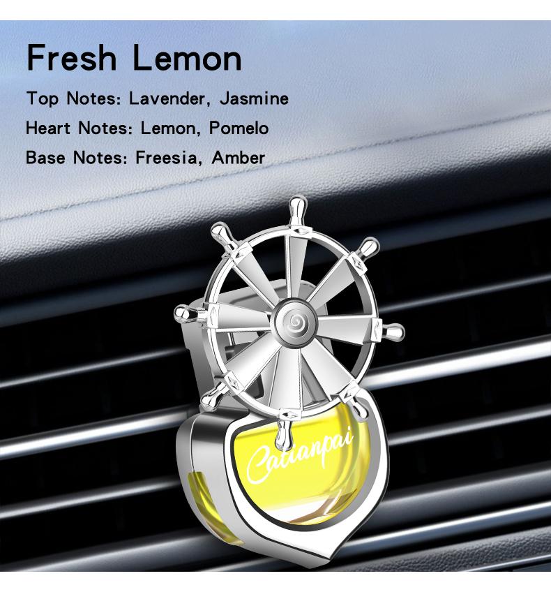1pcs Mounted Car Fragrance Air Vents Car with Aromatherapy Essential Oil Rotating Ornaments Car Interior Decorations Christmas