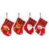 Merry Christmas Socks Christmas Tree Ornaments Sack Xmas Gift Candy Bag Cute Fabrics with Multiple Styles To Choose From