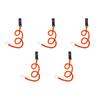 2-5Pcs Elastic Kayak Paddle Leash with Safety Hook Coiled Lanyard Cord Tie Rope Canoe Anti-Lost Rope Rowing Boat Accessories