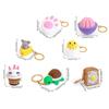 Animal Rabbit Button Cute Cat Claw 3d Printing Decompression Test Axis Device Decompression Keychain Pendant Creative Relief Toy