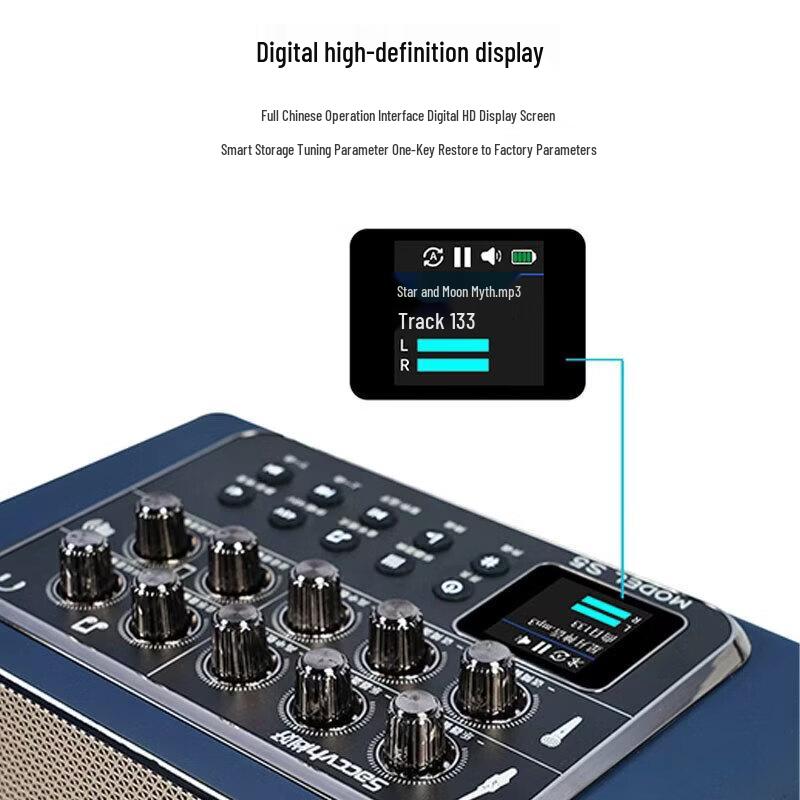 Shanghao S5 80W Portable Instrument Bluetooth Speaker (CN version)