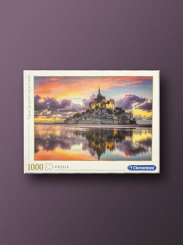Mont Saint-Michel at Sunset 1000 Piece Clementoni Jigsaw Puzzle
