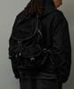 Learve Albert Suede Rucksack Black