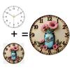 30cm Round Glass Wall Clock That Is an Essential Element of Complete Room Design