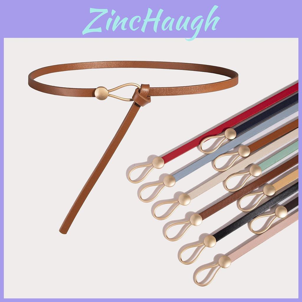 Simple Faux Leather Waist Belt With Pin Closure For Vintage Outfit Accessory