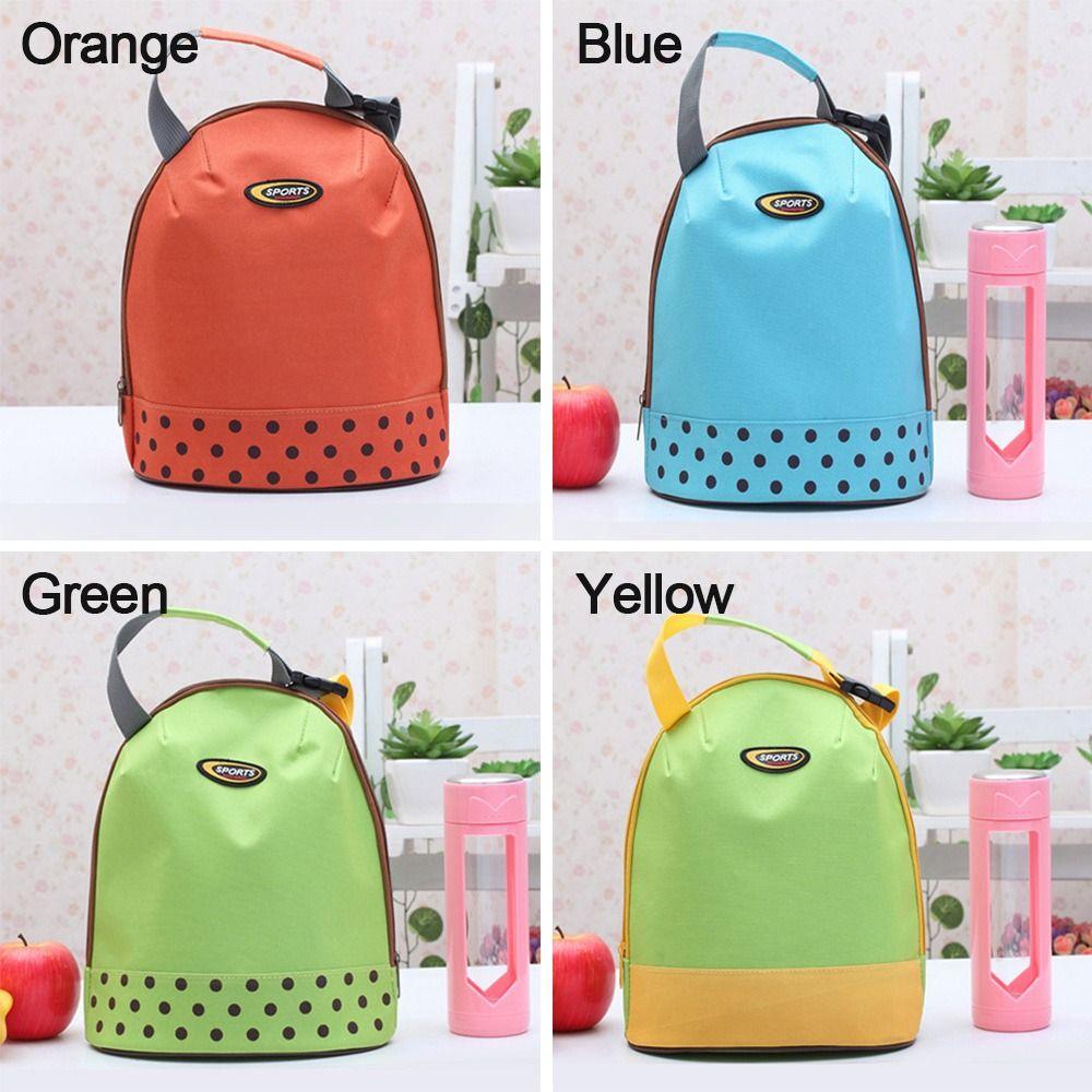 Oxford Cloth Lunch Box Food Bag Fridge Bag Portable Ice Pack  Women