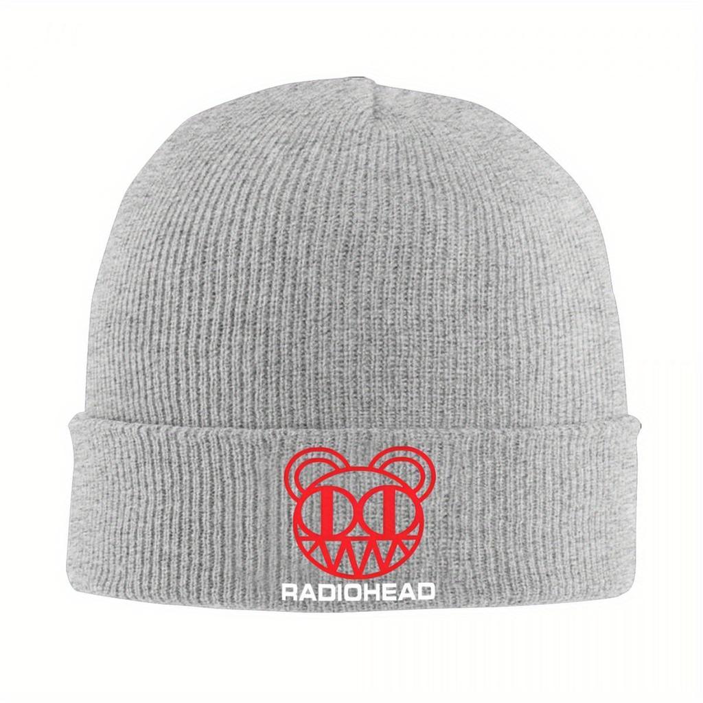 The Green Radiohead Knitted Hat Beanies Autumn Winter Hats Warm New Hip Hop Street Rock Band Caps Unisex Women