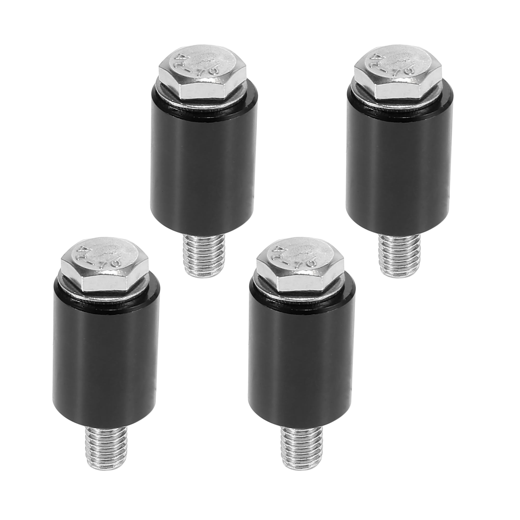 

X AUTOHAUX Car Turbo Engine Motor Hood Vent Spacer Riser Hood Vent Spacer Riser Kit Aluminum Alloy 8mm Black чёрный