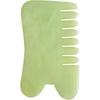 ARTIBETTER 1pc Jade Massage Comb Guasha Comb Jade Hair Comb Jade Gua Sha Massage Tool Jade Massager for Head Caring, Relaxation