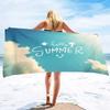 Summer Hawaii Beach Coconut Print Beach Towel Microfiber Bath Towels Bathroom Sport Bar Spa Golf Towel Quick Dry Swimming Cover