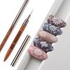 Nail Art Liner Stripe Super Drawing Fine Brush DIY 6/9/12/15/18mm Lines Flower Pattern Multifunctional