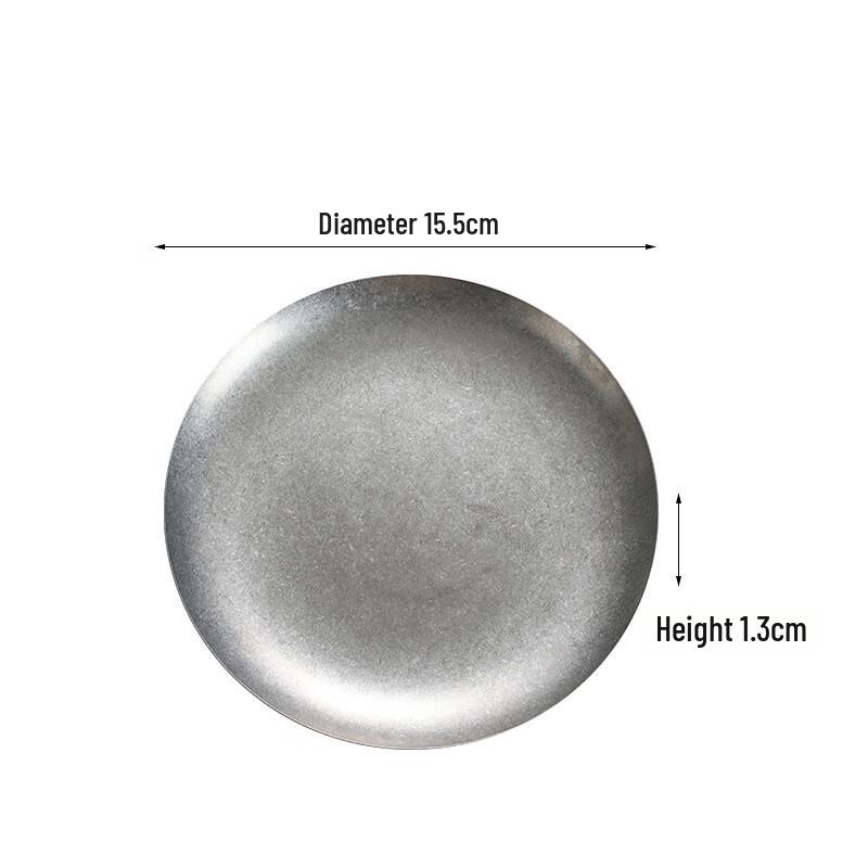 

Vintage Rimless Dining Plate