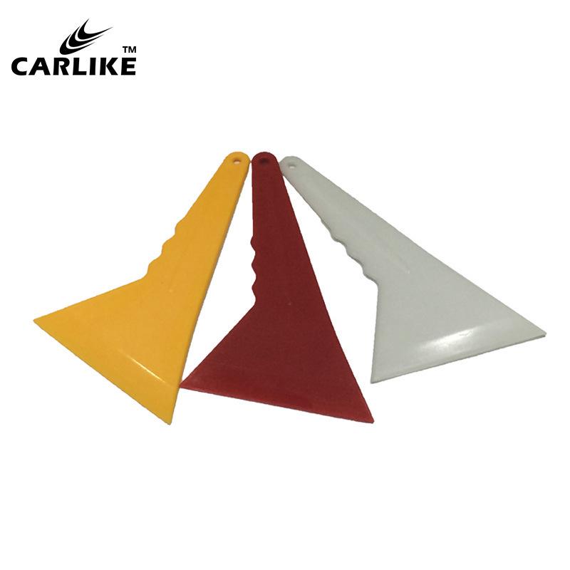 Small Triangle Plastic Scraper for Car Film and Glass Cleaning