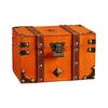 Wooden Storage Box With Locking Mechanism And Leather Accent For Home Use Documents Small Item Organization Case
