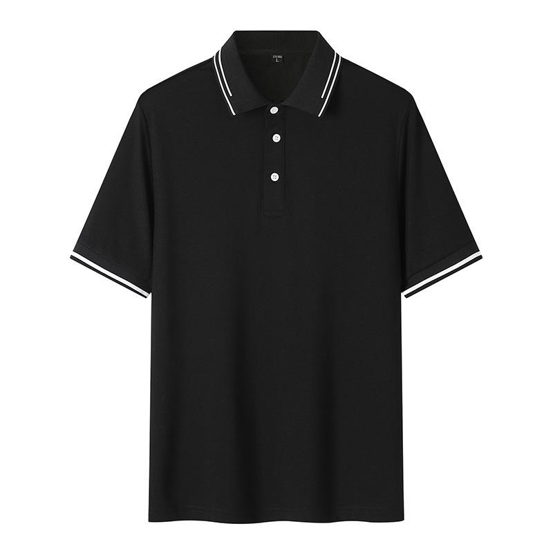 Letni T-shirt z krótkim rękawem Męska koszulka polo z klapą Koszulka polo dla par