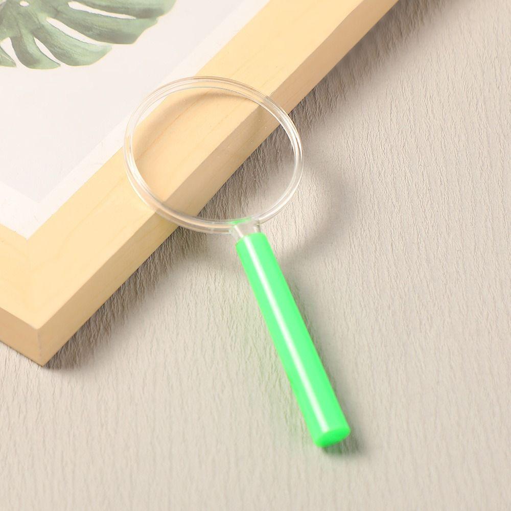 Creative Handheld Magnifying Glass Lightweight Baby Early Education Toys  Tiny Objects